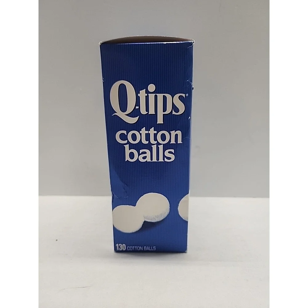 Q tip Cotton Balls Vintage 1990s Baby Care Cosmetics Hobbies